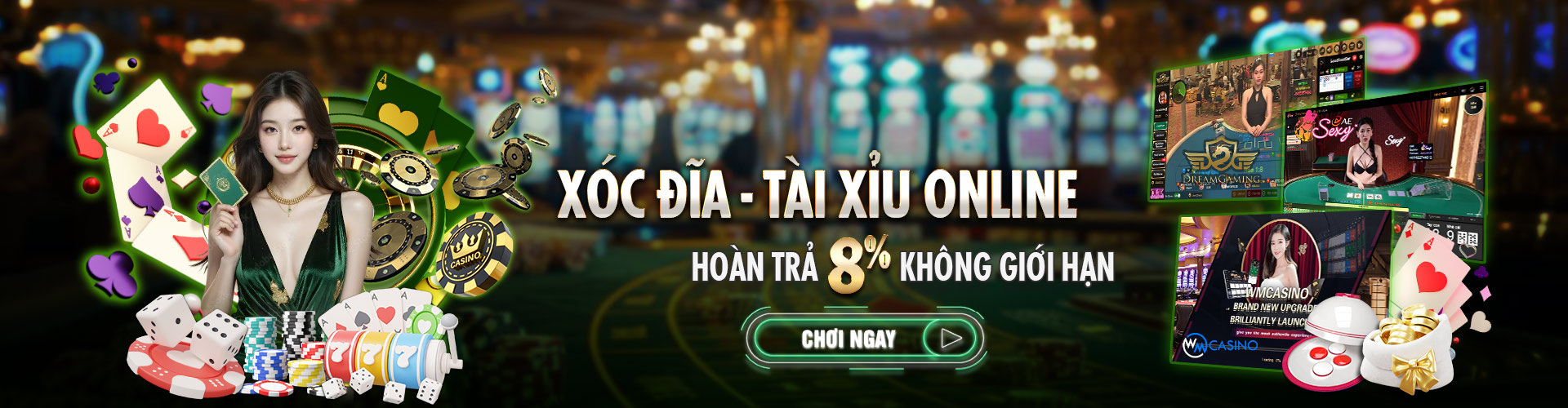 Hình ảnh quảng cáo của nohu90 hiển thị nền tảng và các lợi ích